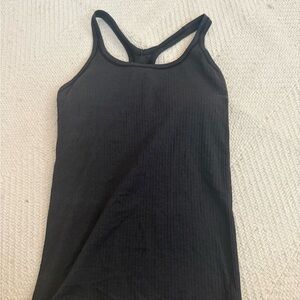 lululemon athletica Black Tank Top